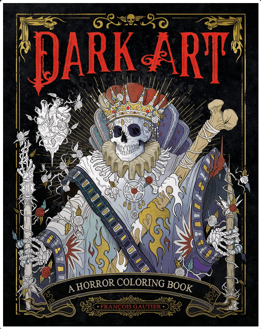 Plume Books > Coloring Books Dark Art: A Horror Coloring Book - Paperback 9780593185339 MC-41589