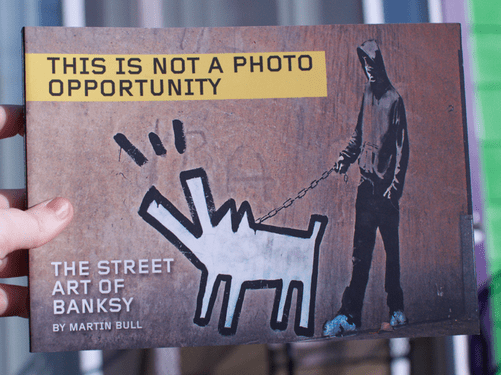 PM Press Books > Art & Gifts > Grafitti This Is Not a Photo Opportunity: The Street Art of Banksy - Book 9781629630366 MC-20621