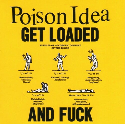 Poison Idea Music > Vinyl Records Poison Idea - Get Loaded & F*** 614511870726 AMLE24.1