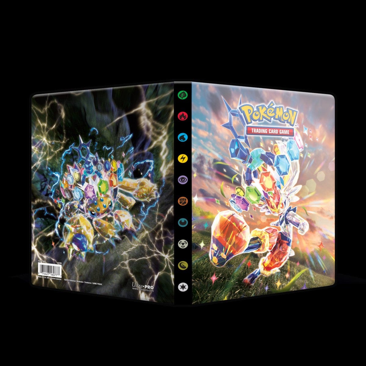 Pokemon Company Game Supplies > Card Binders Pokemon TCG: Scarlet & Violet 7 4-Pocket Portfolio 074427160777 UPI 16077