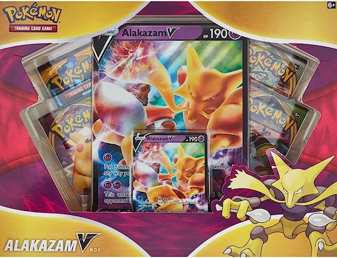 Pokemon Company Trading Card Games > Pokemon Pokemon TCG: Alakazam V Box 820650106477