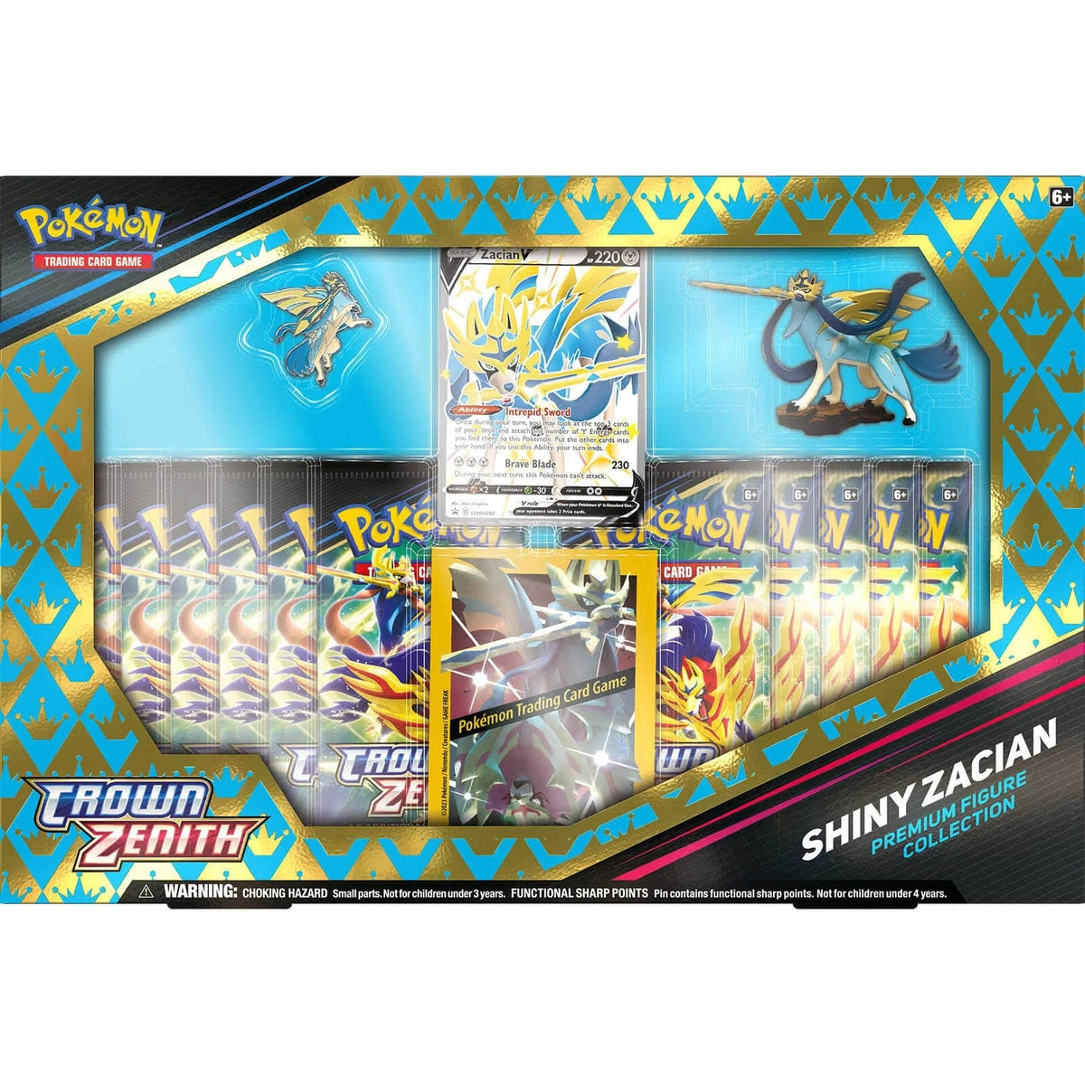 Pokemon Company Trading Card Games > Pokemon Pokemon TCG: Crown Zenith - Premium Figure Collection 820650851636 PUI 29085163