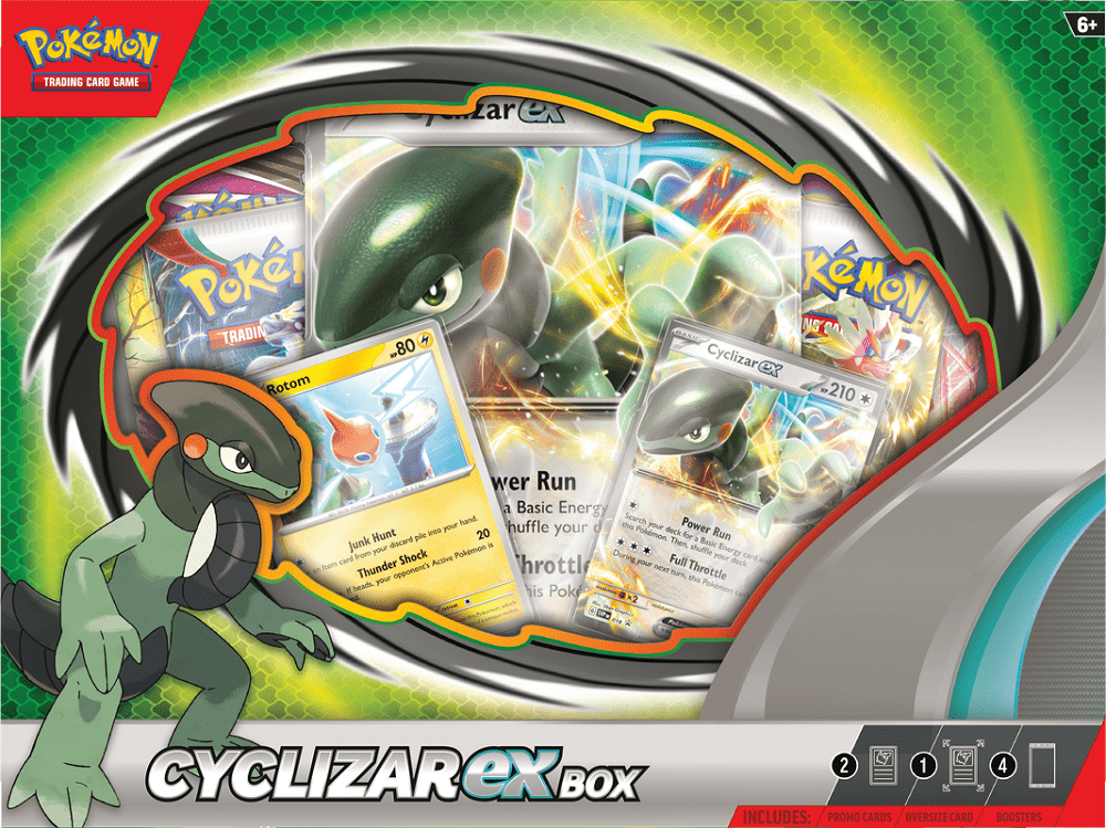 Pokemon Company Trading Card Games > Pokemon Pokemon TCG: Cyclizar ex Box 820650852336 PUI 290-85233