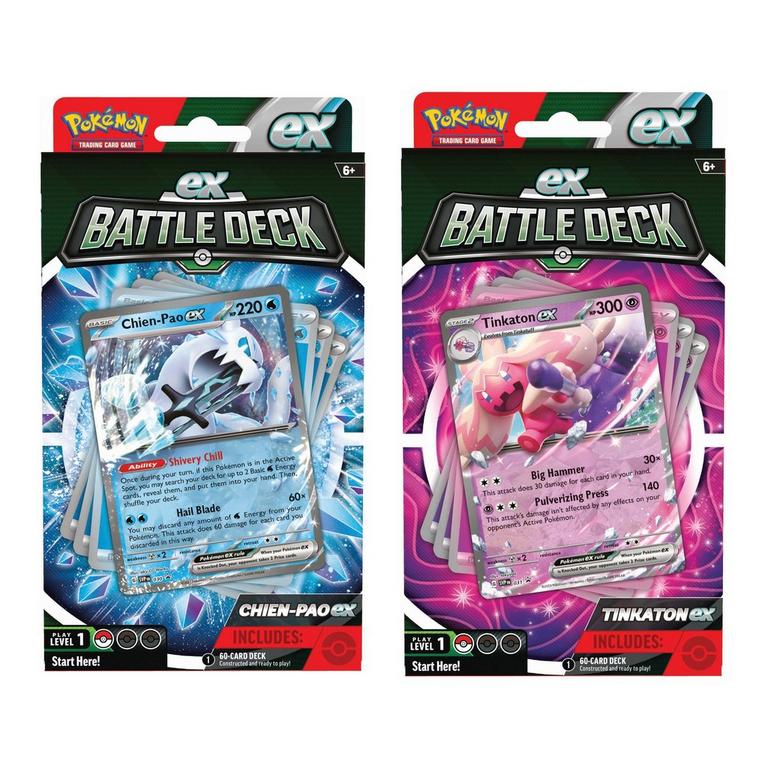 Pokemon TCG: Ex Battle Decks (Chien-Pao ex or Tinkaton ex)