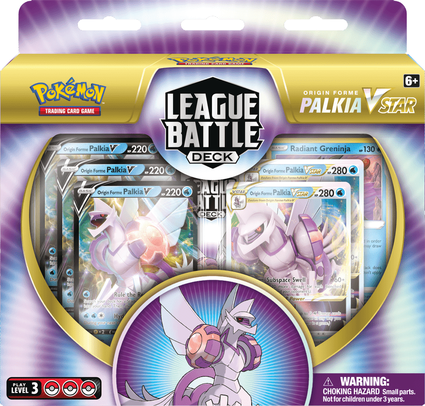 Pokemon Company Trading Card Games > Pokemon Pokemon TCG: Origin Forme Palkia VSTAR League Battle Deck 820650852367 PKU85236