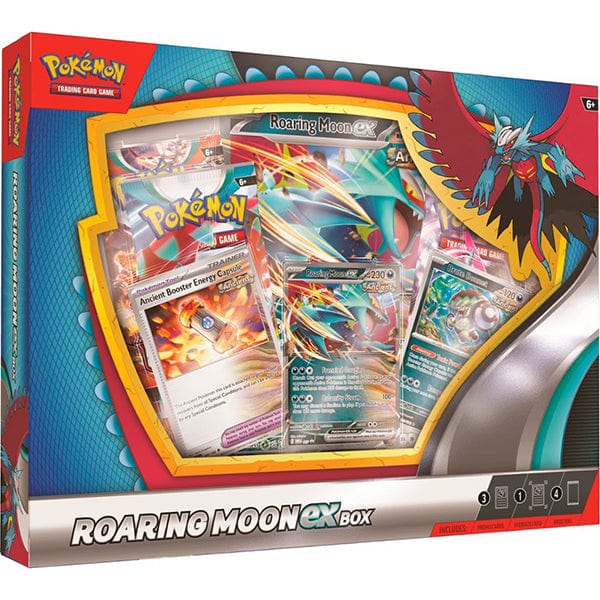 Pokemon Company Tabletop Games > Trading Card Games Roaring Moon Pokemon TCG: Roaring Moon/Iron Valiant Ex 820650852718 PUI 290-85271