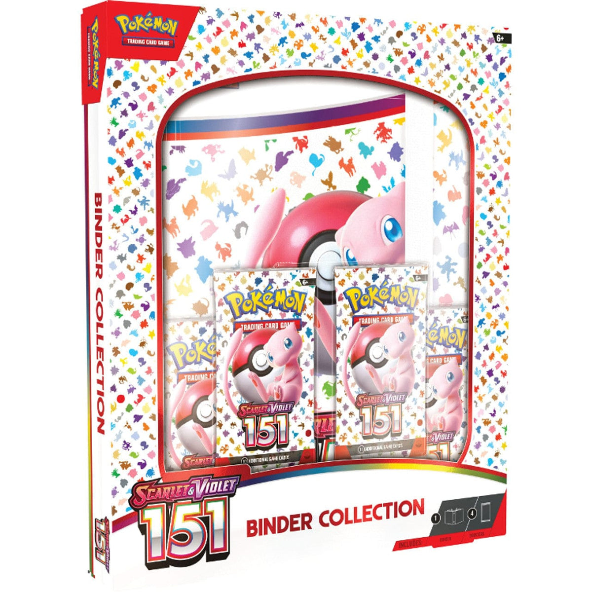 Pokemon Company Trading Card Games > Pokemon Pokemon TCG: Scarlet & Violet - 151 Binder Collection 820650853142 PUI 290-85314