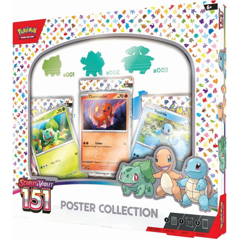 Pokemon Company Trading Card Games > Pokemon Pokemon TCG: Scarlet & Violet - 151 Poster Collection 820650853166 PUI 290-85316