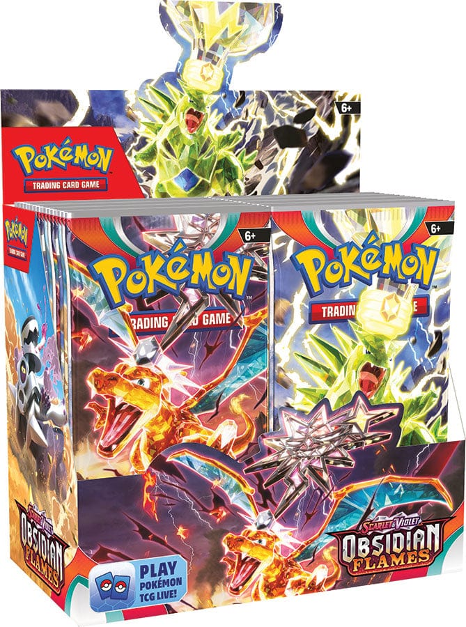 Pokemon TCG: Scarlet & Violet - Obsidian Flames Booster Box Pokemon TCG: Scarlet & Violet - Obsidian Flames Booster Box