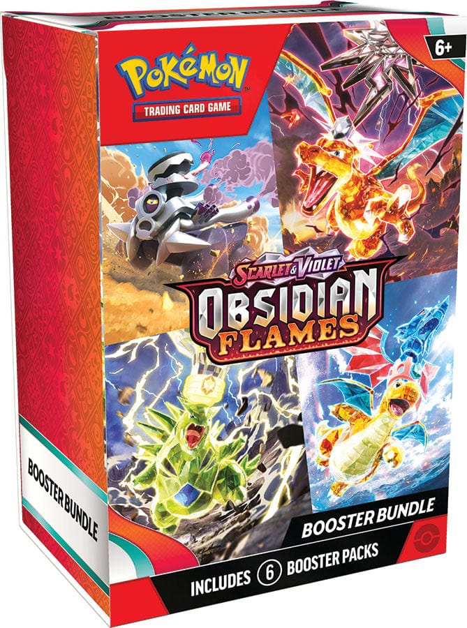 Pokemon TCG: Scarlet & Violet - Obsidian Flames Booster Bundle Pokemon TCG: Scarlet & Violet - Obsidian Flames Booster Bundle