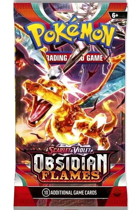 Pokemon Company Trading Card Games > Pokemon Pokemon TCG: Scarlet & Violet - Obsidian Flames Booster Pack 820650853746