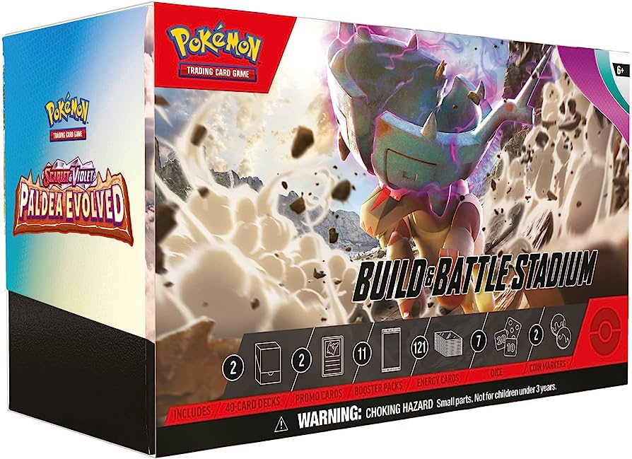 Pokemon TCG: Scarlet & Violet - Paldea Evolved Build & Battle Stadium Pokemon TCG: Scarlet & Violet - Paldea Evolved Build & Battle Stadium