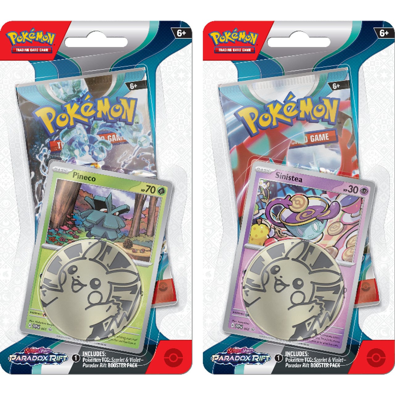 Pokemon TCG: Scarlet & Violet - Paradox Rift Checklane Blisters Pokemon TCG: Scarlet & Violet - Paradox Rift Checklane Blisters