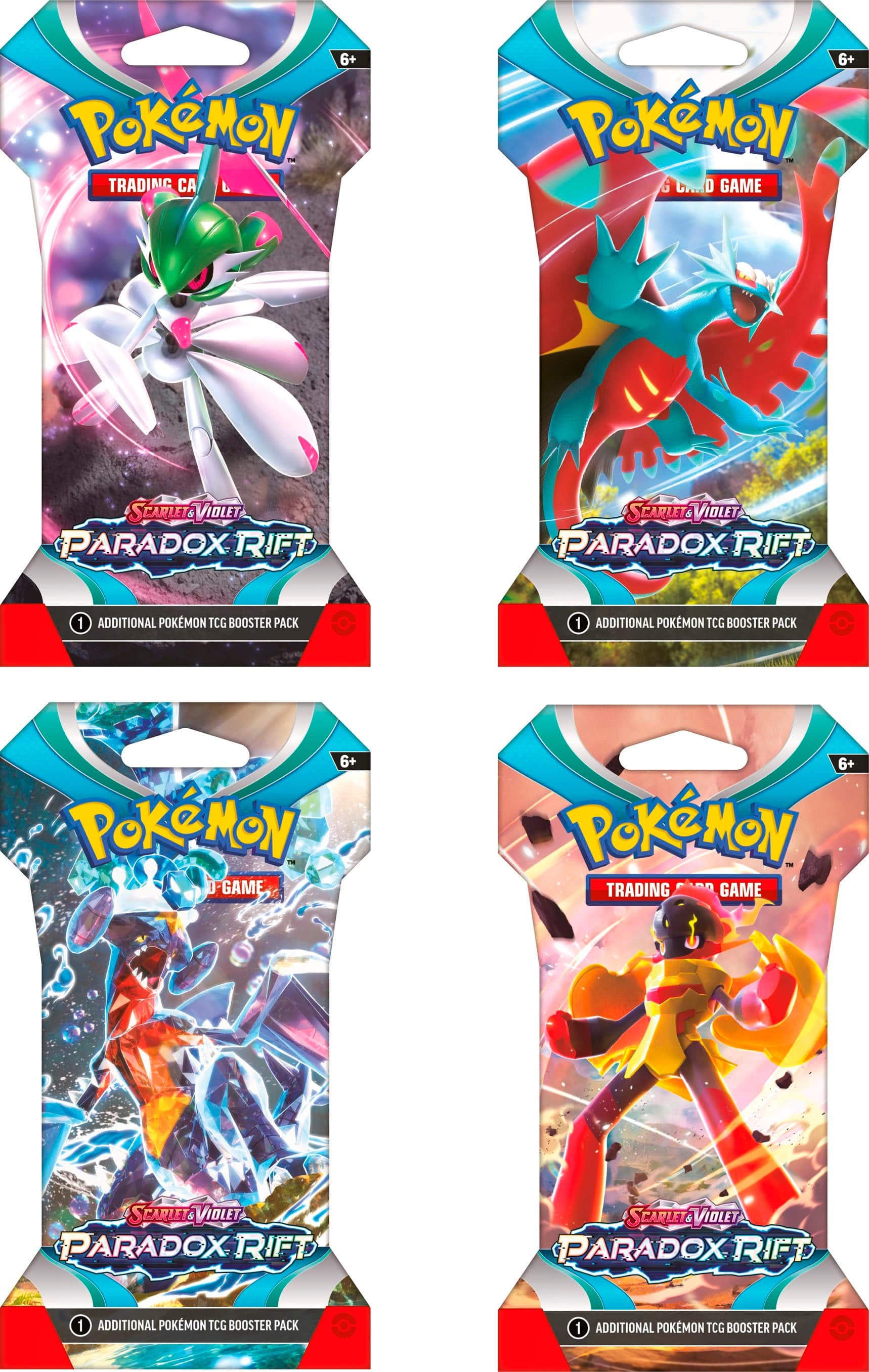 Pokemon TCG: Scarlet & Violet - Paradox Rift Sleeved Booster Pokemon TCG: Scarlet & Violet - Paradox Rift Sleeved Booster