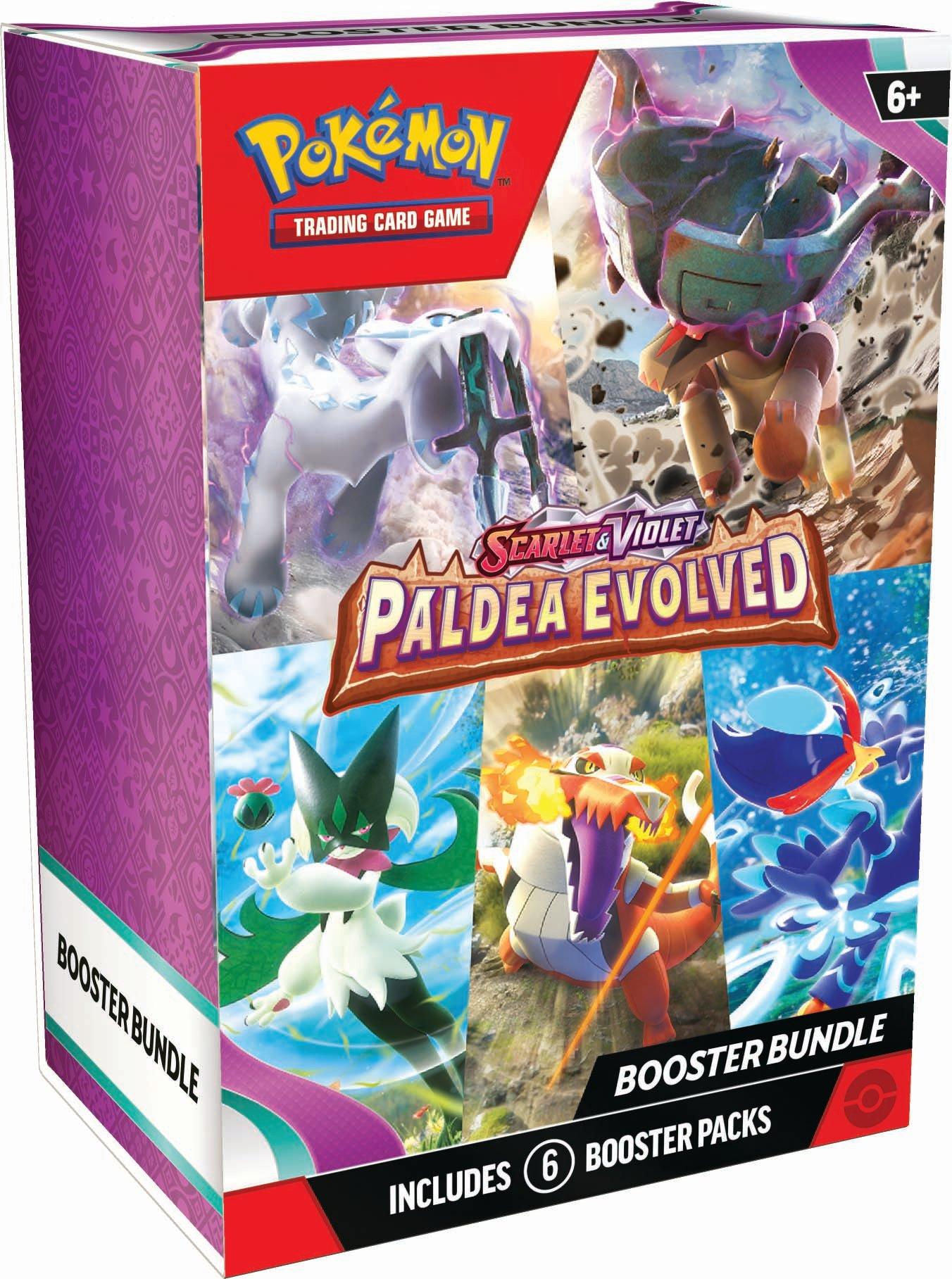 Pokemon TCG: Scarlet & Violet - Paldea Evolved Booster Bundle Pokemon TCG: Scarlet & Violet - Paldea Evolved Booster Bundle