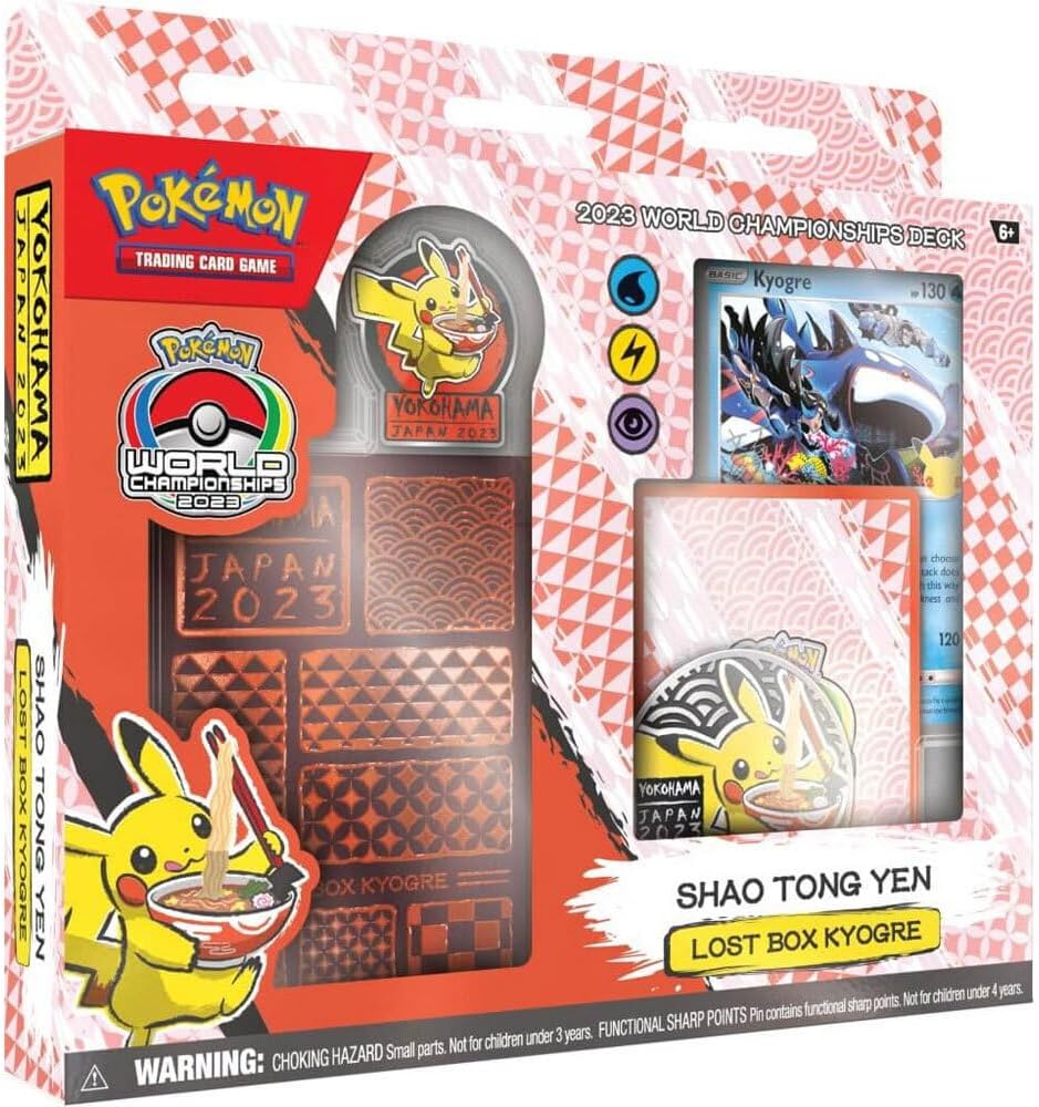 Pokemon Company Trading Card Games > Pokemon LOST BOX KYOGRE - SHAO TONG YEN Pokemon TCG: World Championship Decks 2023 820650856037