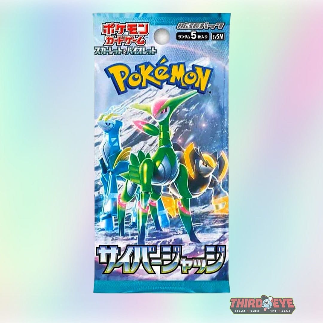 Pokemon Company Trading Card Games > Pokemon Pokémon Scarlet & Violet - Cyber Judge Japanese Pokemon Booster Pack 4521329394763