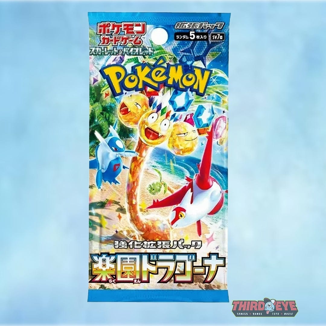 Pokemon Company Trading Card Games > Pokemon Pokémon Scarlet & Violet - Paradise Dragona Japanese Pokemon Booster Pack 4521329361345