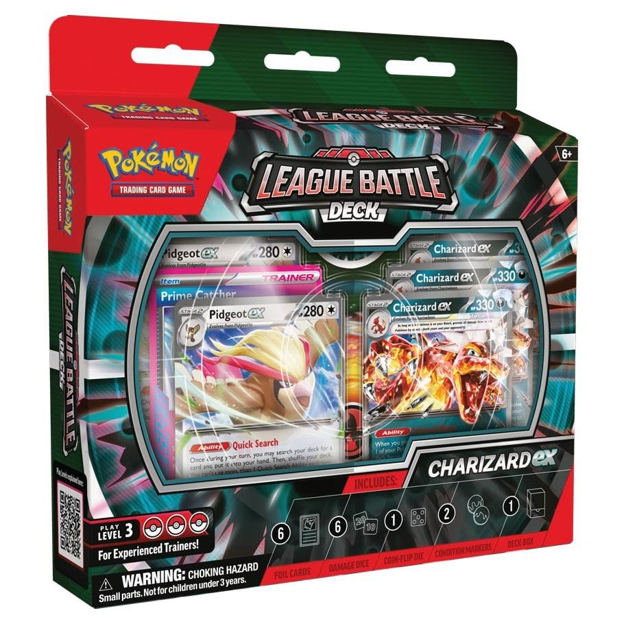 Pokemon Company Trading Card Games > Pokemon Pokémon TCG: Charizard ex League Battle Deck 820650858833 PKU85883