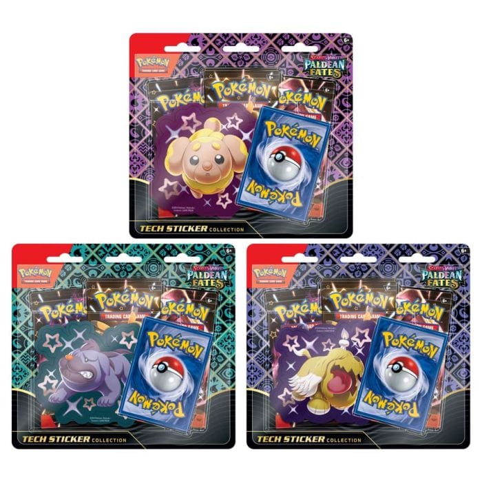 Pokemon Company Trading Card Games > Pokemon Pokémon TCG: Scarlet & Violet 4.5: Paldean Fates: Tech Sticker Collection
