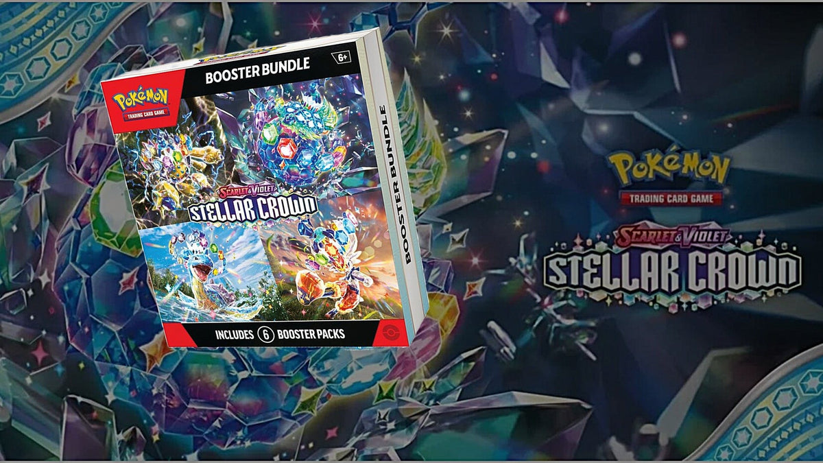 Pokemon Company Trading Card Games > Pokemon Pokémon TCG: Scarlet & Violet 7: Stellar Crown: Booster Bundle 820650858550 PKU85855