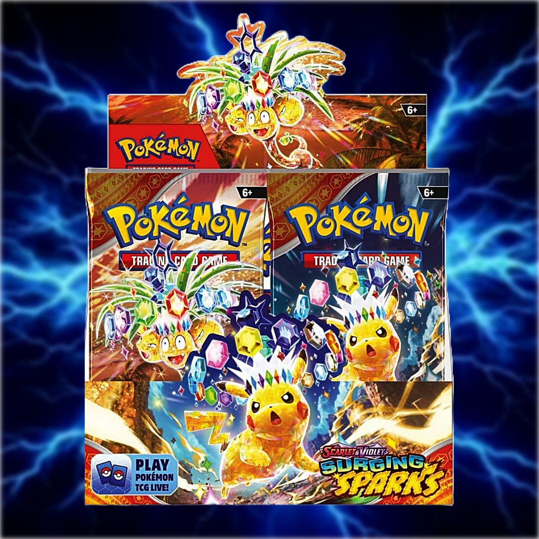 Pokemon Company Trading Card Games > Pokemon Pokémon TCG: Scarlet & Violet 8: Surging Sparks: Booster Box 0820650423123 PKU42312