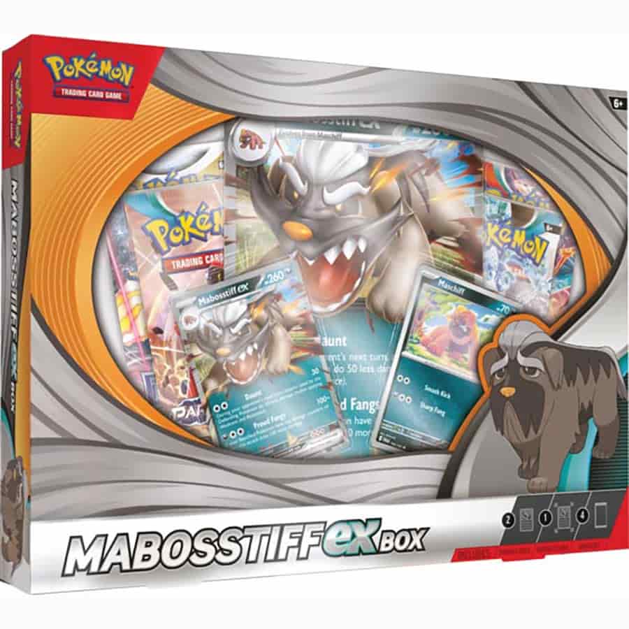 Pokemon Company Trading Card Games > Pokemon Pokemon TCG: Scarlet & Violet - Mabosstiff Ex Box 820650855894 PKU85589
