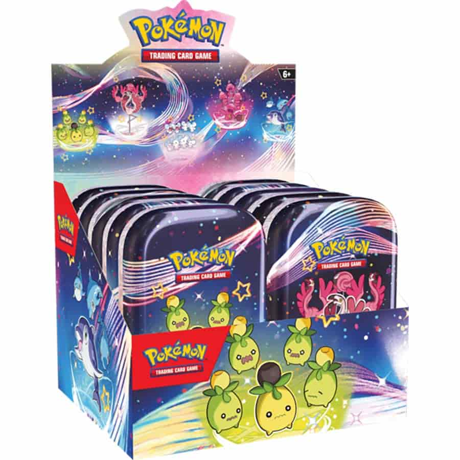 Pokemon Company Trading Card Games > Pokemon Pokemon TCG: Scarlet & Violet - Mini Tins, Paldean Fates 820650856280 PKU85628