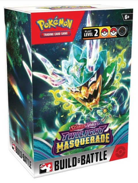 Pokemon Company Trading Card Games > Pokemon Pokemon TCG: Scarlet & Violet - Twilight Masquerade Build and Battle Box 820650858031 PUI 189-86803