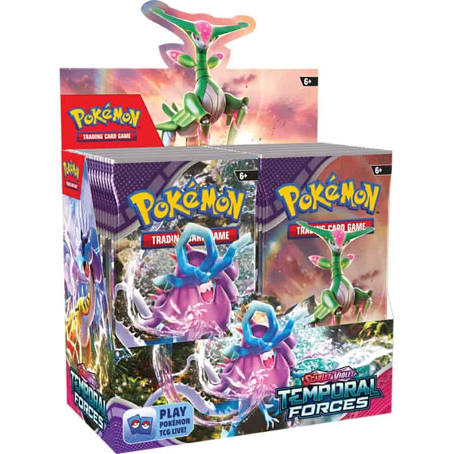 Pokemon Company Trading Card Games > Pokemon Pokemon TCG: Temporal Forces Booster Box 820650866395 PUI 188-86981