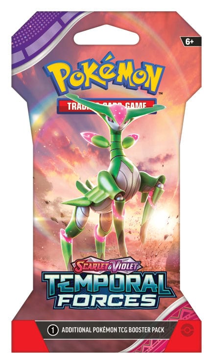Pokemon Company Trading Card Games > Pokemon Pokemon TCG Temporal Forces Sleeved Booster Pack 820650856426 PUI 188-87642