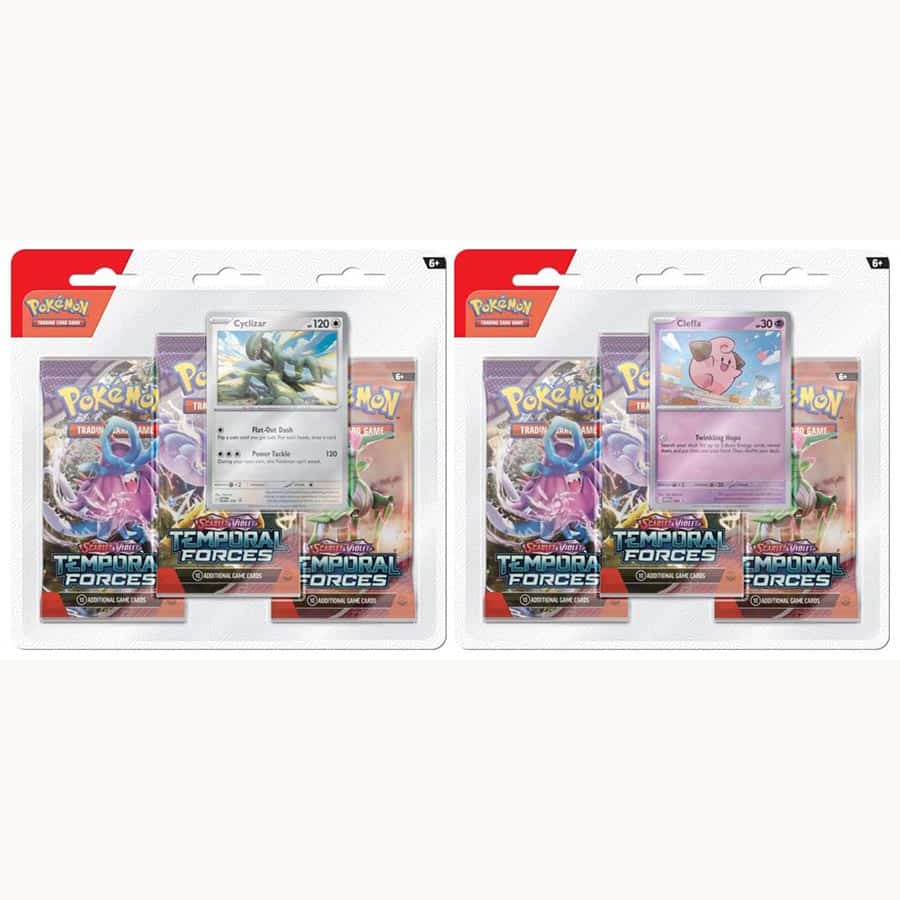 Pokemon TCG: Temporal Forces Three Booster Blister Pack