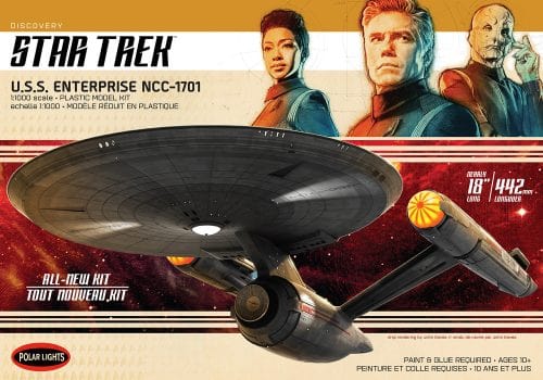 Polar Lights Model Kits > Other Model Kits Polar Lights: Star Trek Discovery - USS Enterprise 1:1000 849398040638 PLL 973
