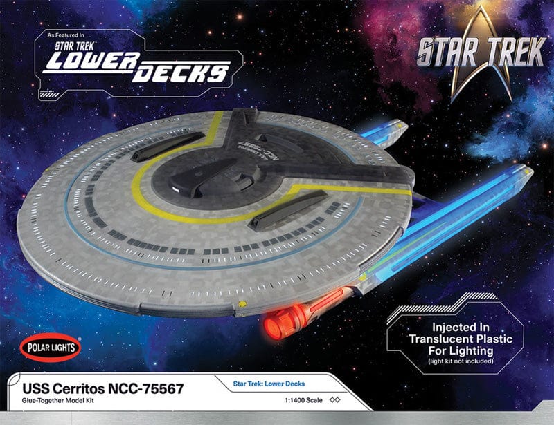 Polar Lights Model Kits > Other Model Kits Polar Lights: Star Trek Lower Decks - USS Cerritos 1:1400 849398066867 PLL/1002