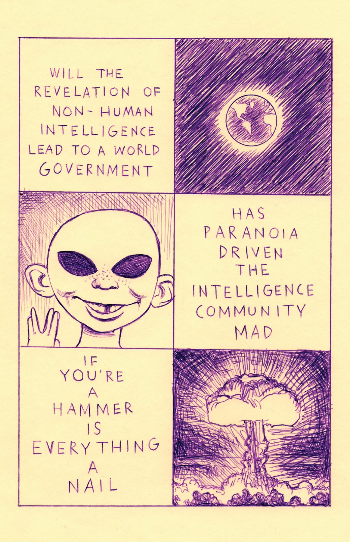 Power Pulp Comics Comic Books Alien Disclosure by Jim Rugg