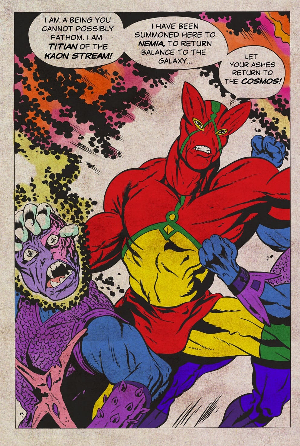 Power Pulp Comics Comic Books Galaxy Gods #1 by James Coats