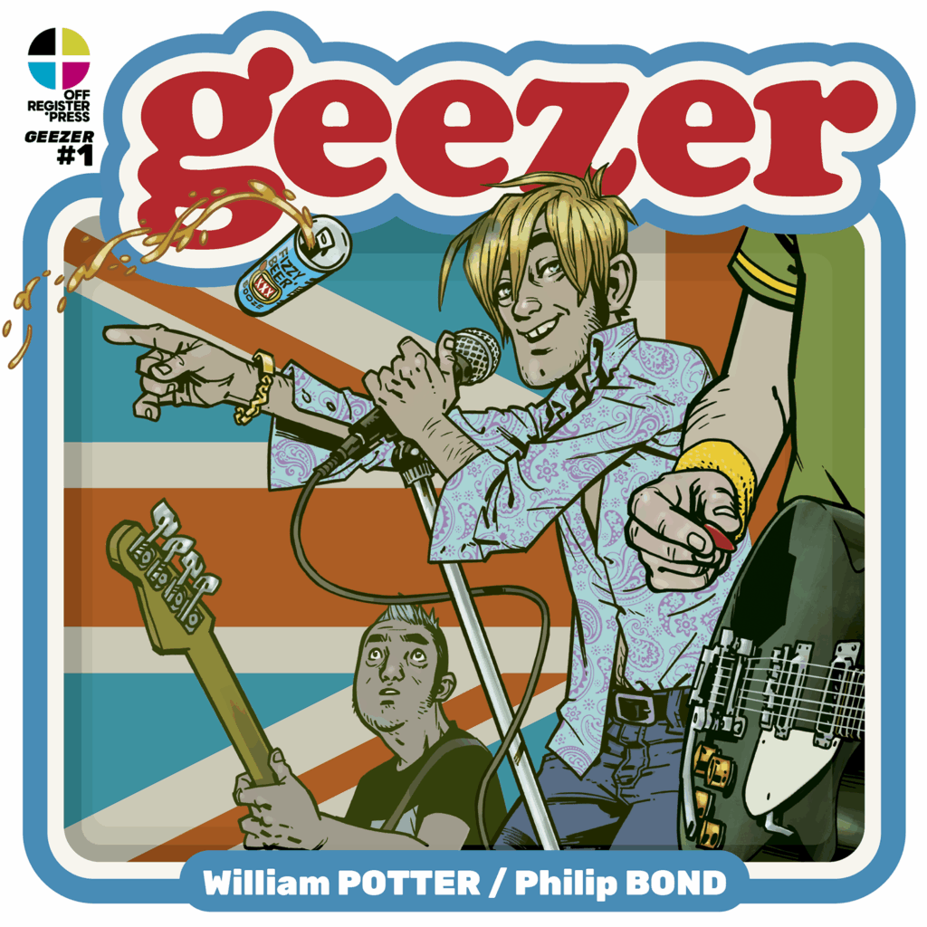 Power Pulp Comics Comic Books Geezer #1 by Philip Bond & William Potter