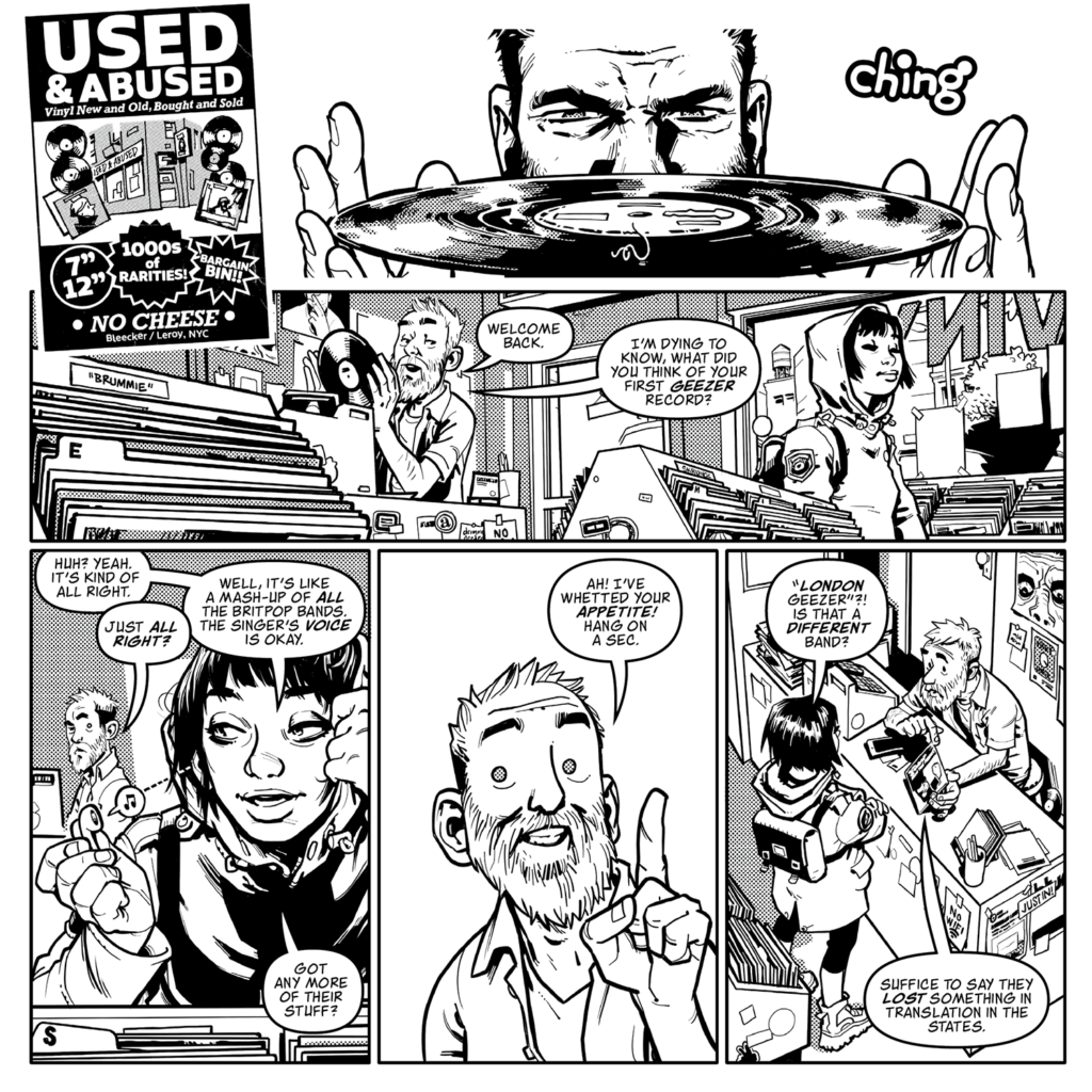 Power Pulp Comics Comic Books Geezer #2 by Philip Bond & William Potter