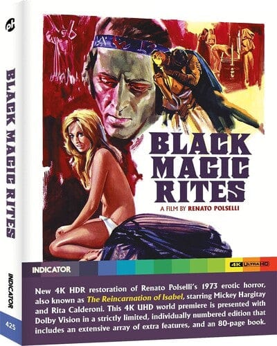 Powerhouse Movies 4K: Black Magic Rites (Aka The Reincarnation Of Isabel) 843501040898 POHS425UHD