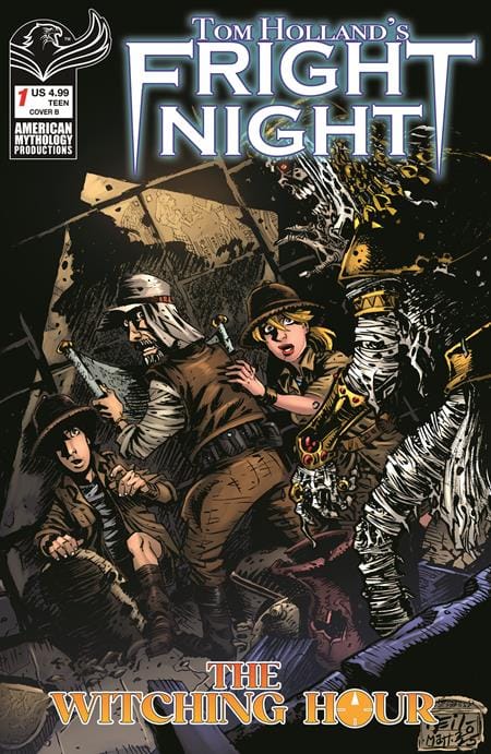 Prana Publishers Comic Books FRIGHT NIGHT WITCHING HOUR #1 (OF 2) CVR B NEIL VOKES VAR 78200334597400121 0526PP1147
