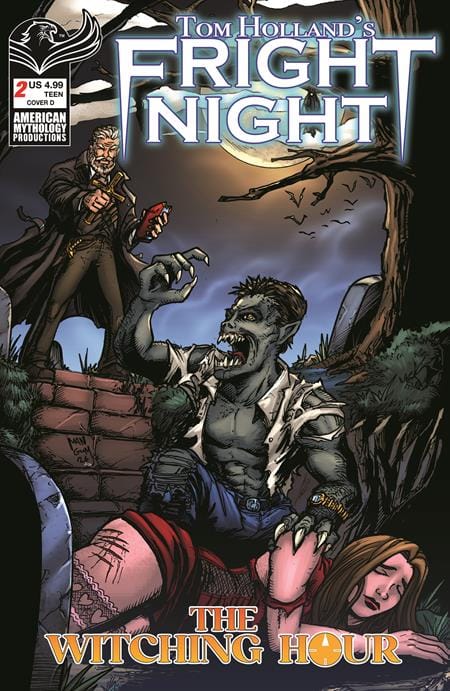 Prana Publishers Comic Books FRIGHT NIGHT WITCHING HOUR #2 (OF 2) CVR D GABRIEL MANGUM VAR (Release Date: 09/30/2026) 78200334597400241 0726PP1154