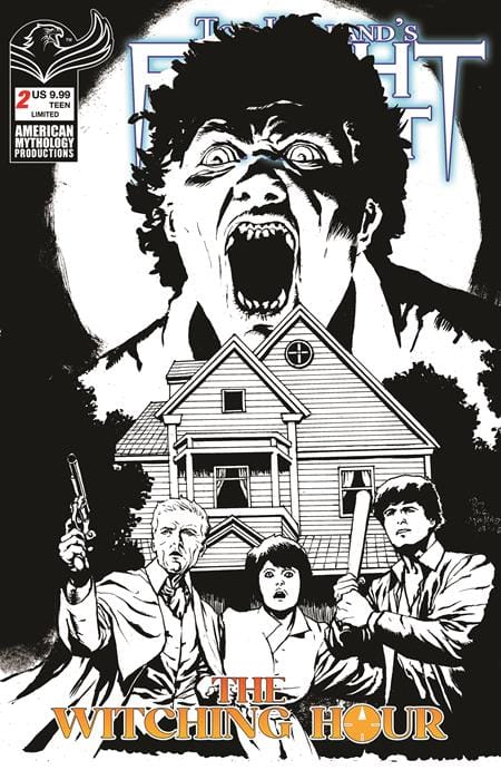 Prana Publishers Comic Books FRIGHT NIGHT WITCHING HOUR #2 (OF 2) CVR E ROY ALLAN MARTINEZ LTD B&W VAR (Release Date: 09/30/2026) 78200334597400251 0726PP1155