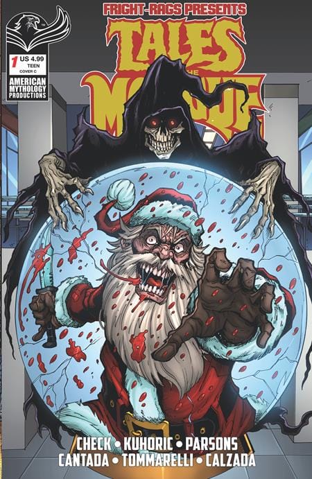 Prana Publishers Comic Books FRIGHT RAGS PRESENTS TALES FROM THE MORGUE #1 (ONE SHOT) CVR C PUIS CALZADA VAR (Release Date: 10/28/2026) 78200334608700131 0826PP1171
