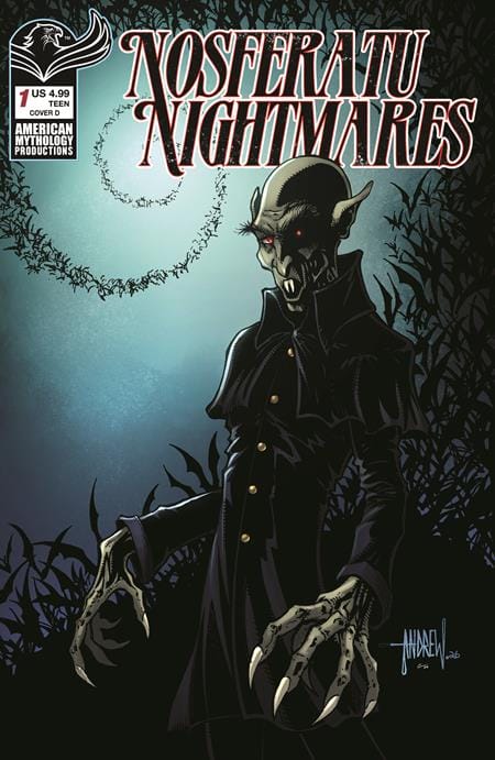 Prana Publishers Comic Books NOSFERATU NIGHTMARES #1 CVR D ANDREW MANGUM VAR 85609100690800141 0526PP1157