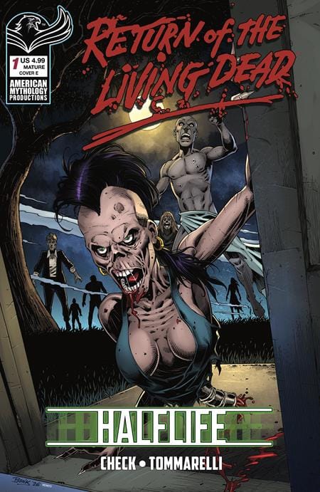 Prana Publishers Comic Books RETURN LIVING DEAD HALFLIFE #1 CVR E RICHARD BONK VAR (MR) (Release Date: 12/23/2026) 78200334616200151 1026PP1092