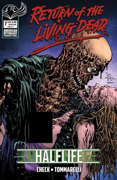 Prana Publishers Comic Books RETURN LIVING DEAD HALFLIFE #1 CVR G RICHARD BONK RISQUE VAR (MR) (Release Date: 12/23/2026) 78200334616200171 1026PP1094