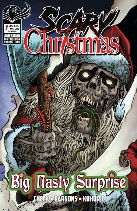 Prana Publishers Comic Books SCARY CHRISTMAS BIG NASTY SURPRISE #1 CVR A BUZ HASSON (MR) (Release Date: 12/23/2026) 78200334617900111 1026PP1096