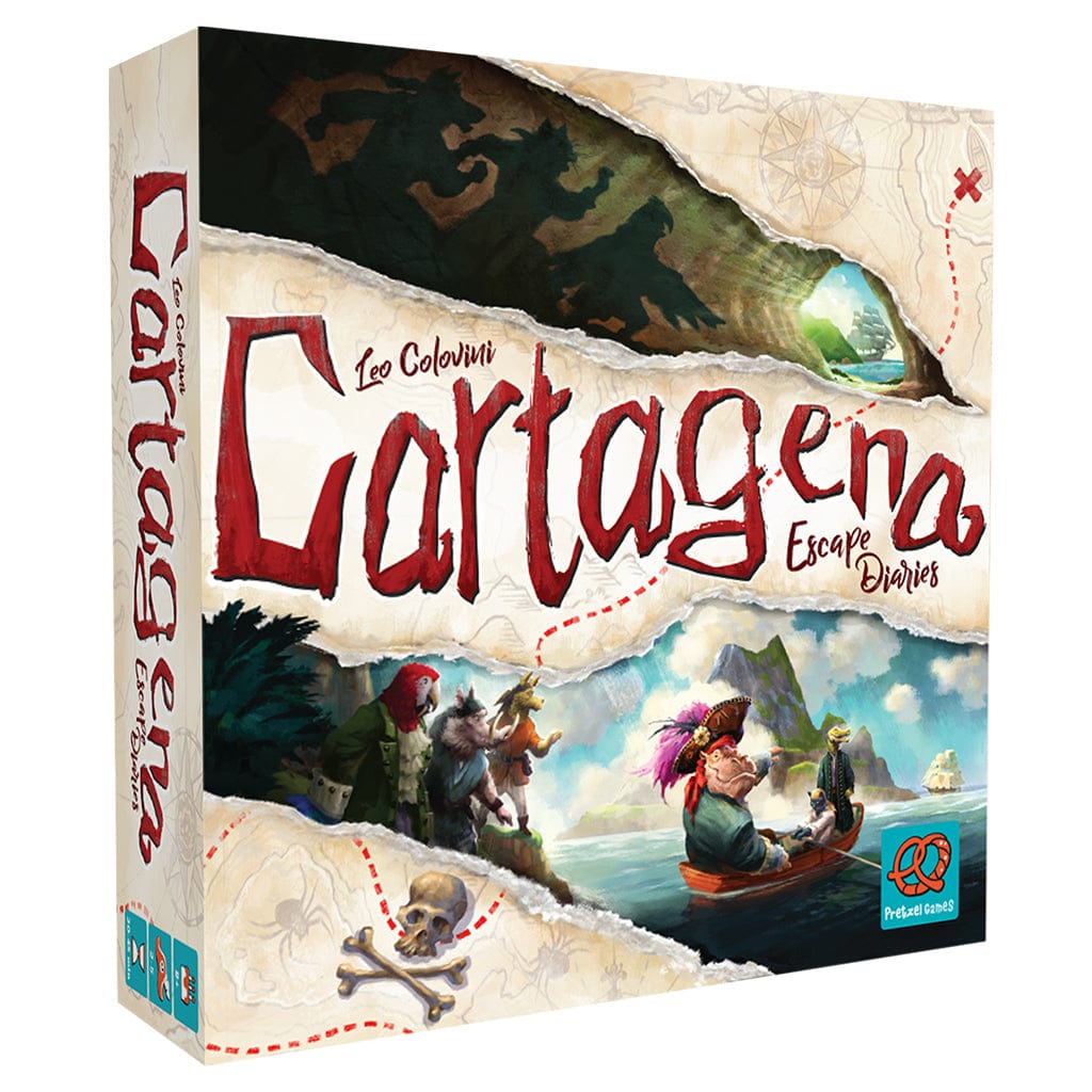 Pretzel Games Board Games > Large Box Games Cartagena Escape Diaries 826956201007 PZG20100EN