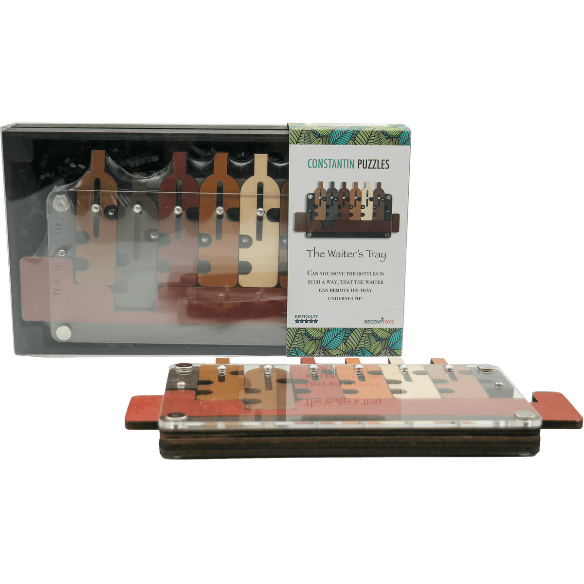 Project Genius Puzzles > Hand Puzzles Constantin Puzzles: Waiter's Tray 856261005892 JC004