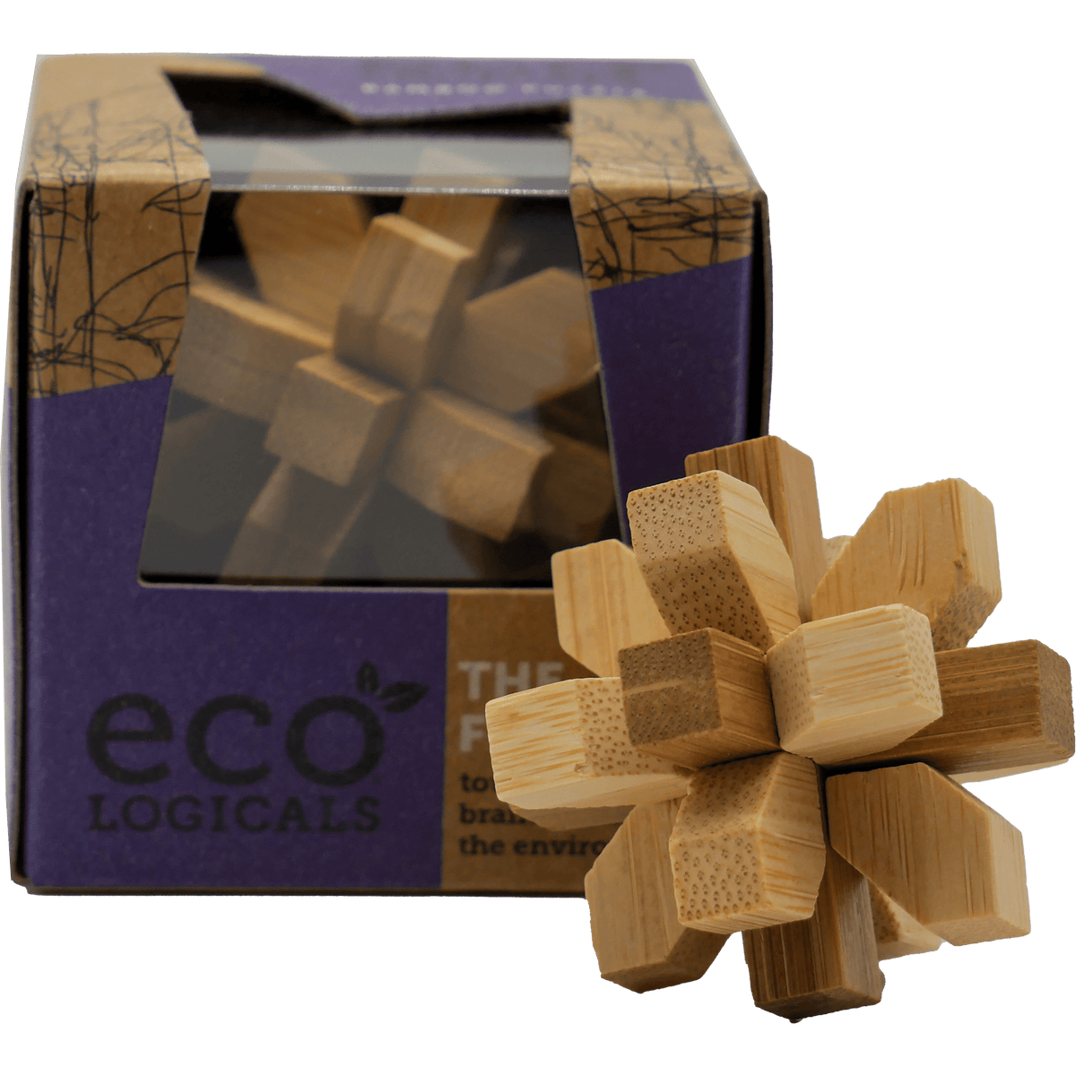 Project Genius Puzzles > Hand Puzzles Eco Logicals: Flower 856261005526 EC0001